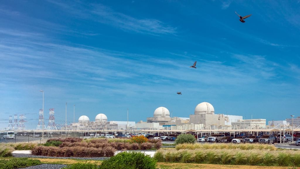 Barakah power plant. (File photo: X/WAM news agency)